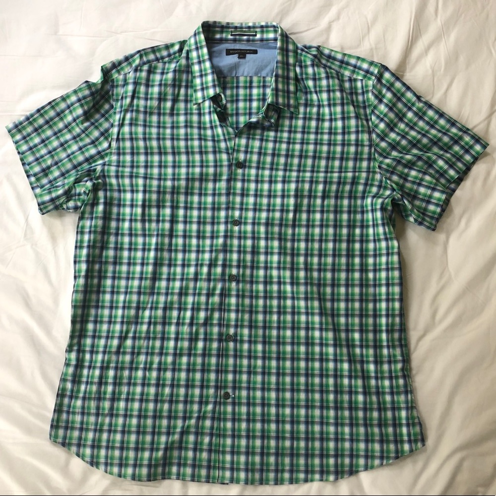 BANANA REPUBLIC Casual Button-Down Summer Shirt